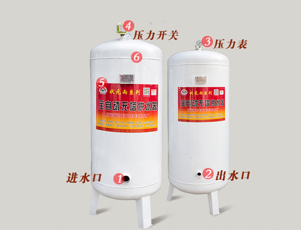 無塔供水壓力罐原理/壓力罐如何安裝？