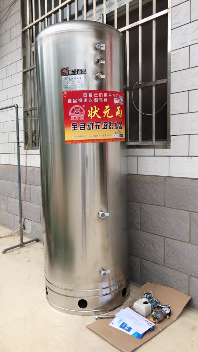 無塔供水器選購先看啥？材質也有貓膩？！